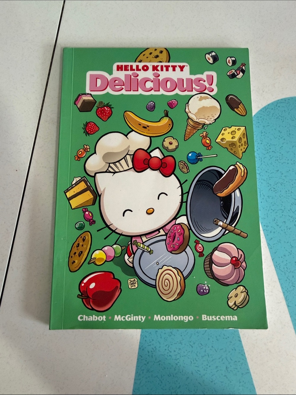 Hello Kitty Delicious! Graphic Novel 2004, Chabot, McGinty, Monlongo, Buscema